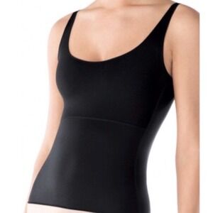 Spanx Trust Your Thinstincts Tank Top Black Shapewear Camisole Womens XL 10018R